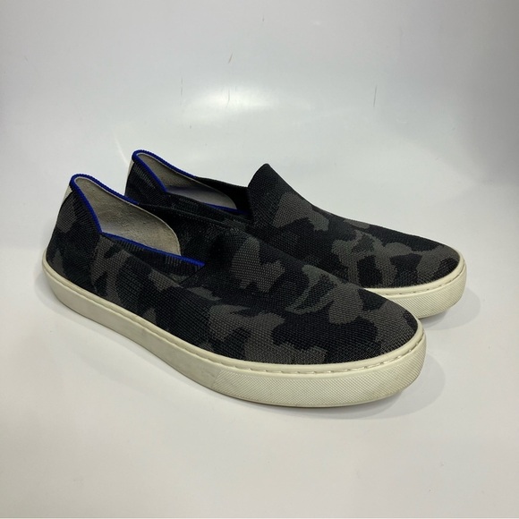 Rothy’s the original slip in sneaker gray camouflage design size 9.5 - Picture 3 of 11